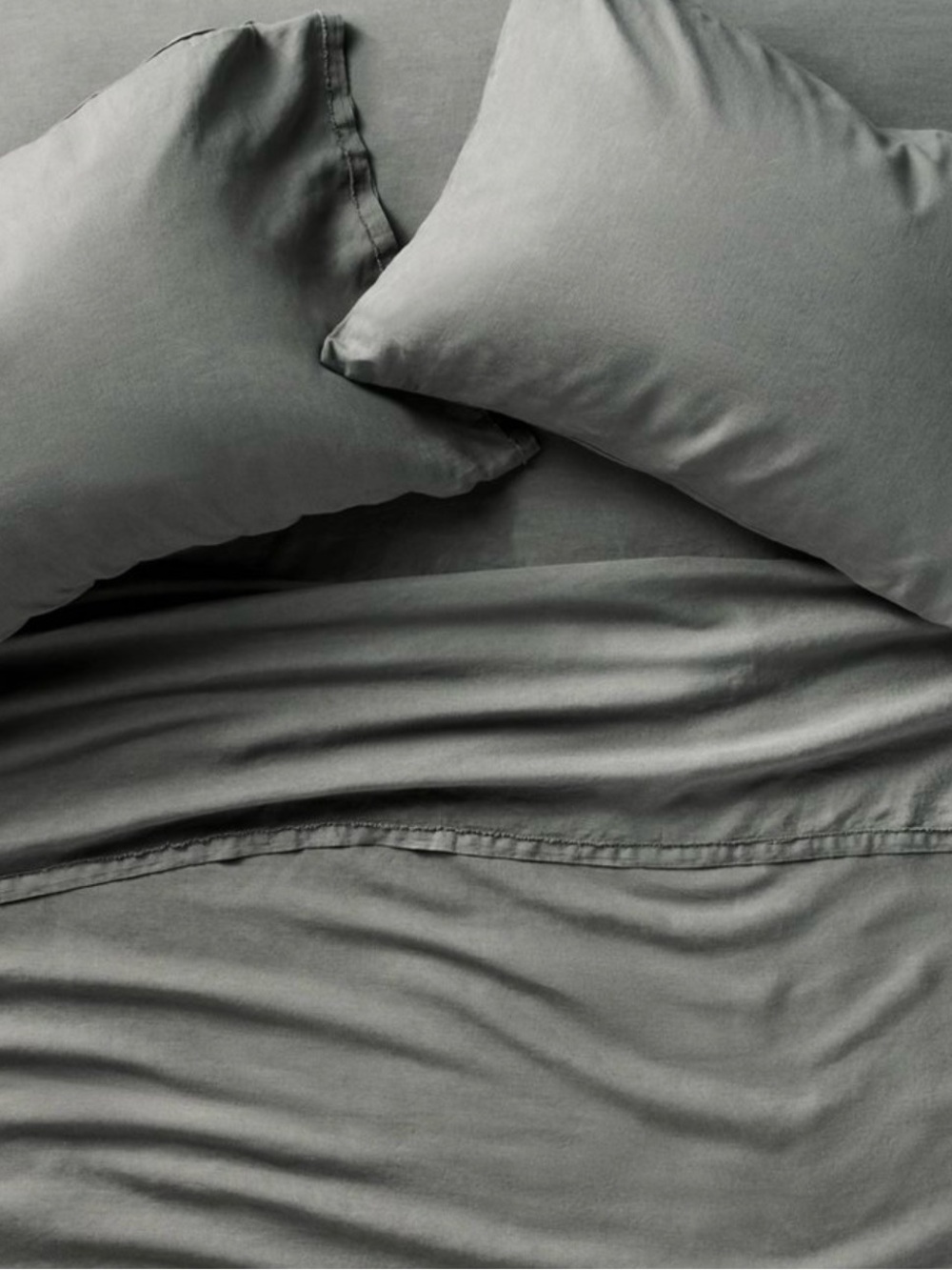 Full 100% Linen Sheet Set Dark Gray
- Casaluna™